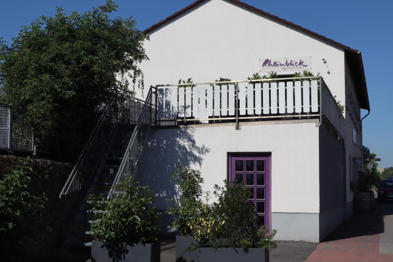 Rheinblick Hattenheim Boutique Art Gaestehaus Buitenkant foto